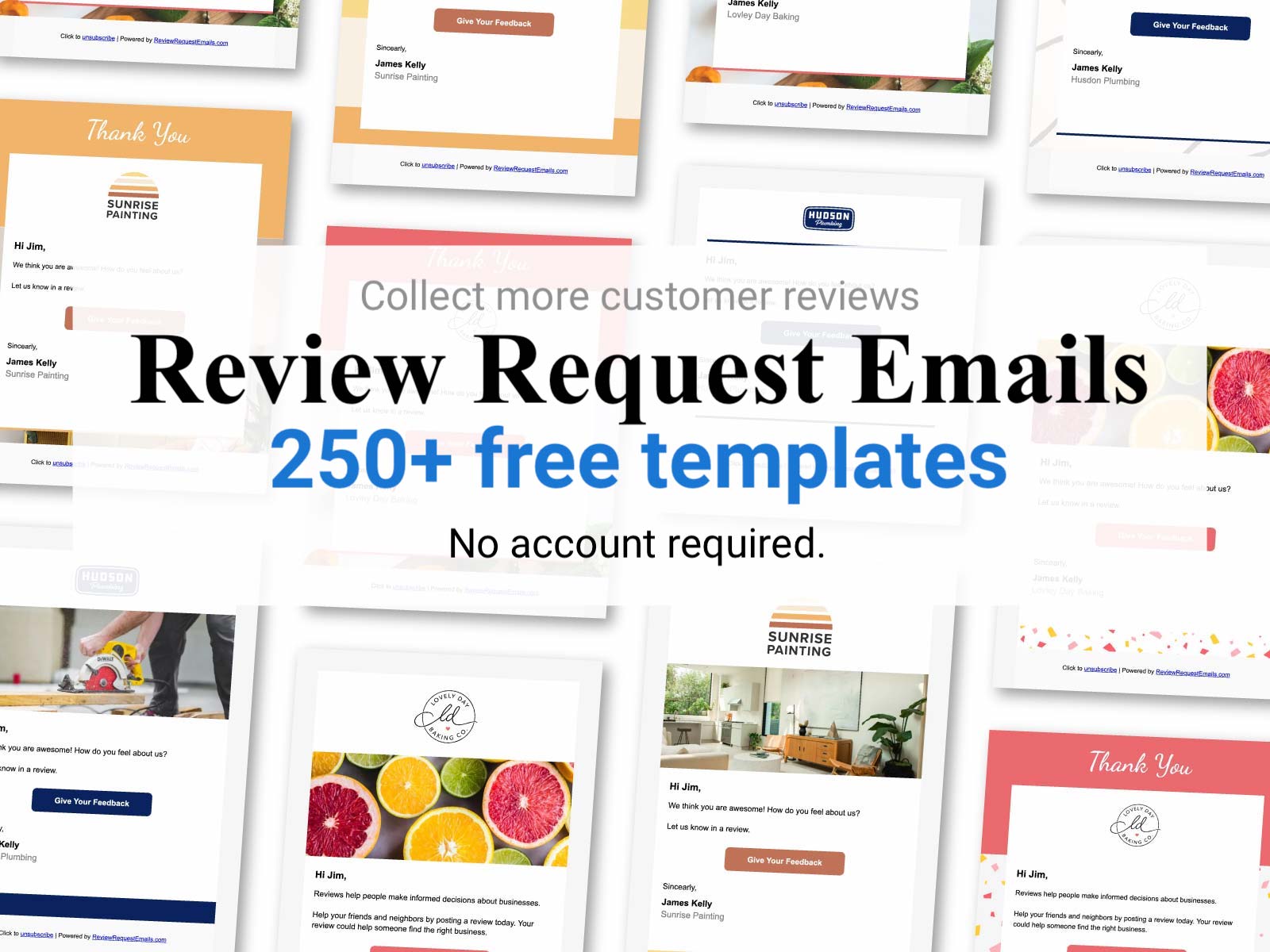 250+ Free Review Request Email Templates for Business Owners Review